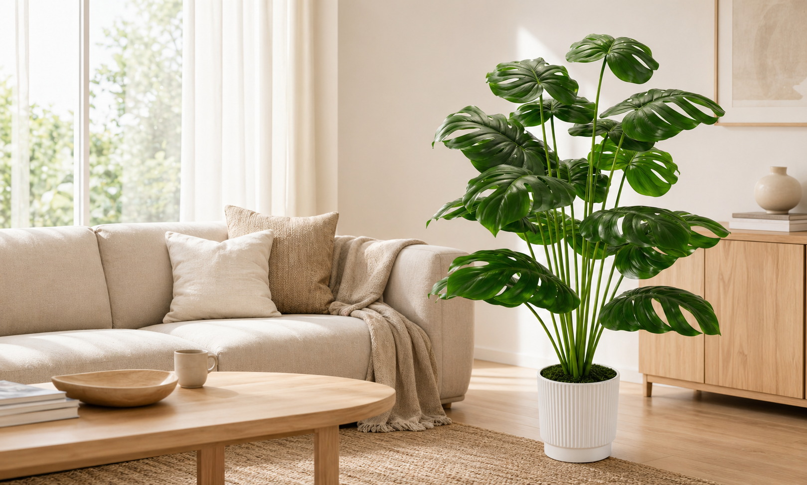 tall-faux-monstera-floor-plant